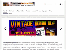 Tablet Screenshot of dreammovies.net